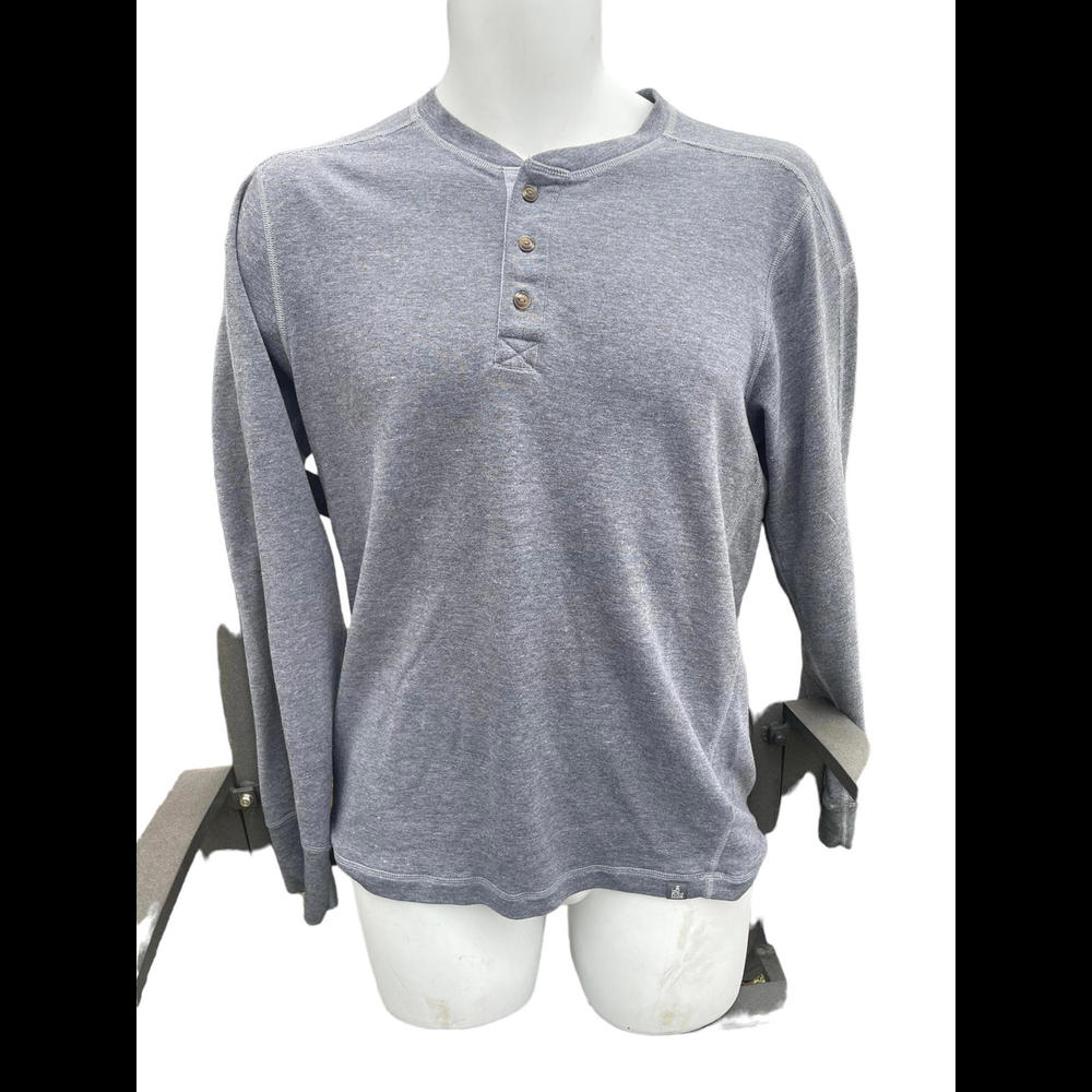 The North Face 1/4 Button Henley Gray Men’s S